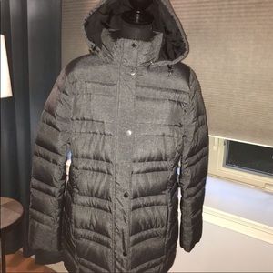 NWT Lands’ End Grey Down Parka - XL (18)